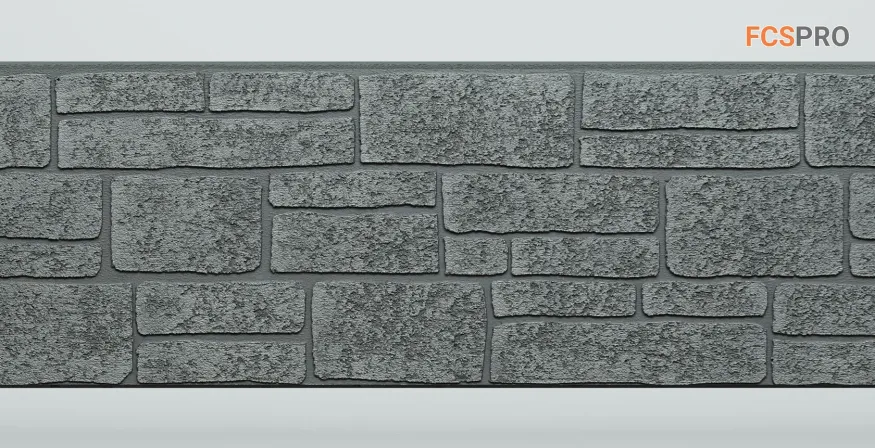 Фиброцементные панели FCS Simple АА6 (под камень) купить в Анапе