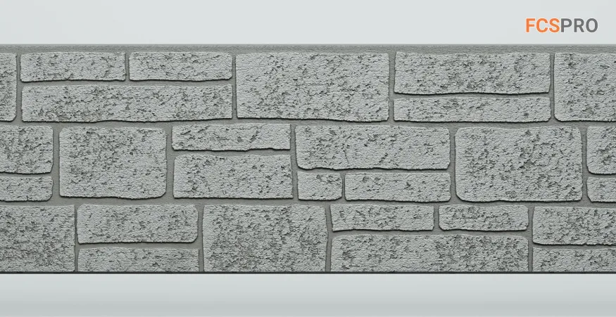 Фиброцементные панели FCS Simple АА6 (под камень) купить в Анапе