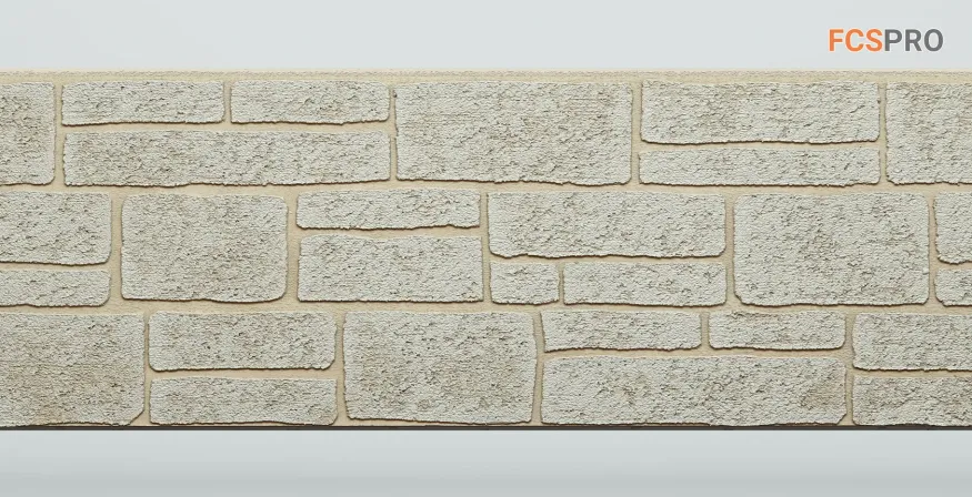 Фиброцементные панели FCS Simple АА6 (под камень) купить в Анапе