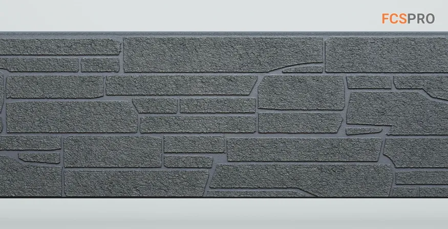 Фиброцементные панели FCS Simple АА7 (под камень) купить в Анапе