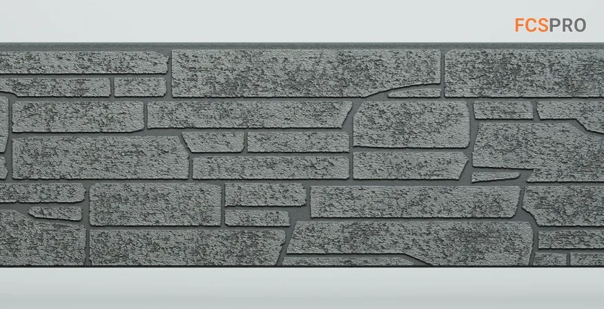 Фиброцементные панели FCS Simple АА7 (под камень) купить в Анапе