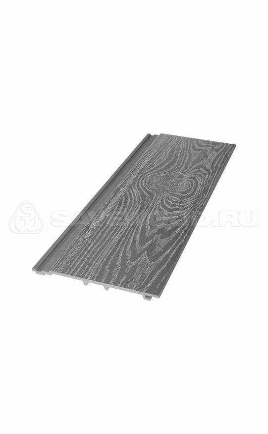 Сайдинг из ДПК SaveWood, SW Cedrus (T), Пепельный купить в Анапе