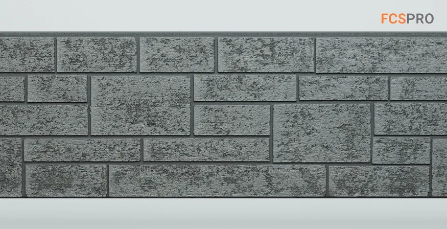 Фиброцементные панели FCS Simple АА8 (под кирпич) купить в Анапе