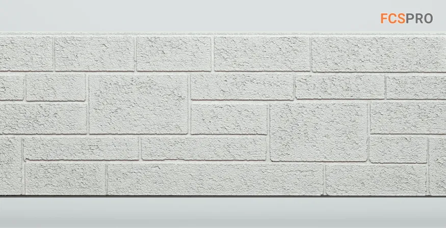 Фиброцементные панели FCS Simple АА8 (под кирпич) купить в Анапе
