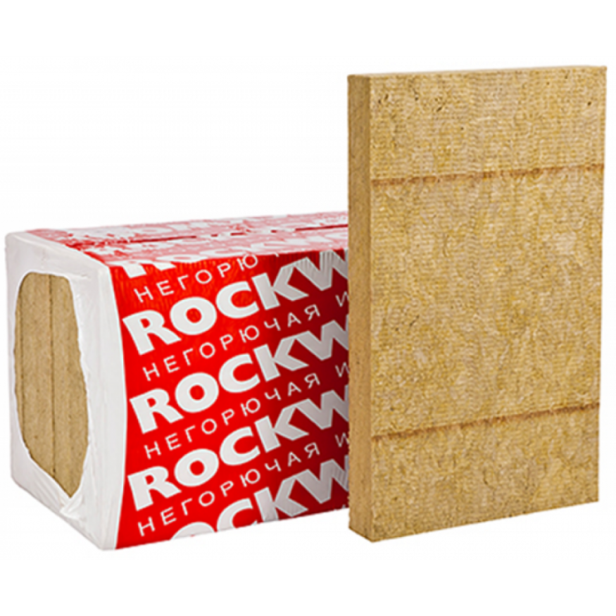 Утеплитель Венти Баттс 50х600х800 Rockwool купить в Анапе