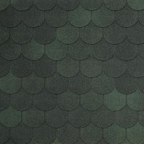 Гибкая черепица Tegola ASSISI verde 473 купить в Анапе