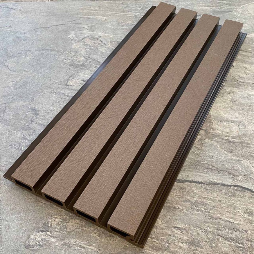 Фасадная реечная панель EasyDecking, Wood-X, Венге купить в Анапе