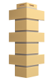 Угол Docke, Standard, Flemish (Флемиш) Жёлтый купить в Анапе