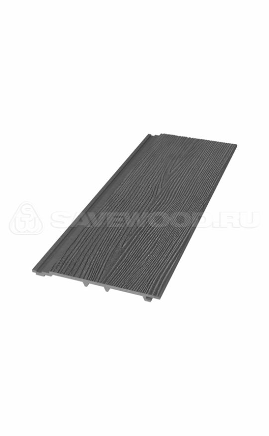 Сайдинг из ДПК SaveWood, SW Cedrus (R), Графит купить в Анапе
