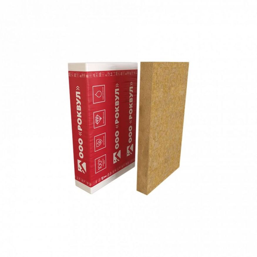 Утеплитель Rockwool ФАСАД БАТТС Оптима 150х600х1200/2шт/1.44м2/0.216м3 (32упак/палл) Rockwool купить в Анапе