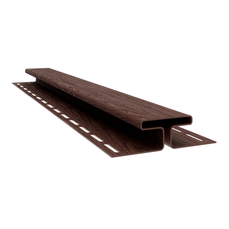 H-профиль соединительный Технониколь Фактур, Орех купить в Анапе