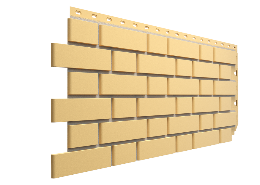 Фасадные панели Docke, Standard, Flemish (Флемиш) Жёлтый купить в Анапе