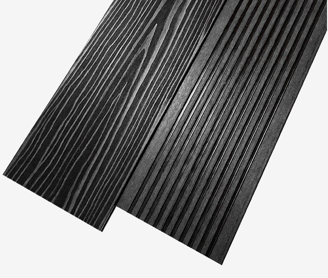 Террасная доска из ДПК RusDecking Unodeck Solid - Цвет Графит купить в Анапе