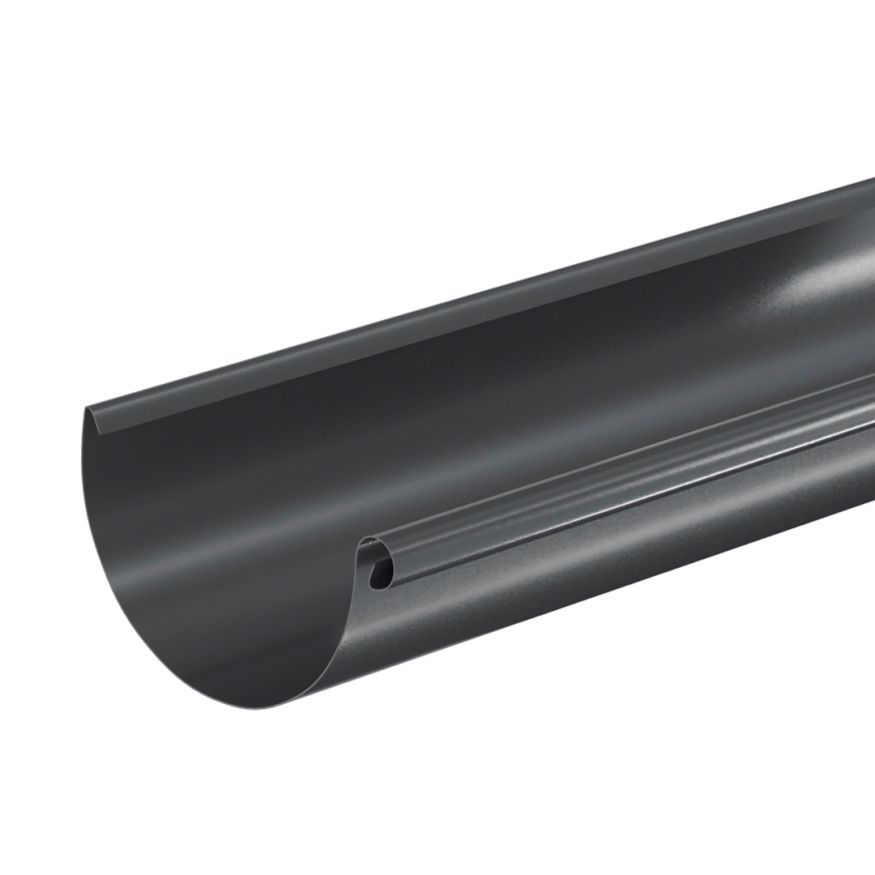 Желоб водосточный Aquasystem, RAL 7024 Тёмно-серый 125/90 купить в Анапе