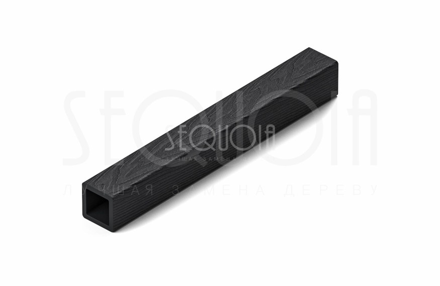 Балясина SEQUOIA Evolution 3D WOOD BLACK - Черная деревянная балясина SEQUOIA Evolution 3D купить в Анапе