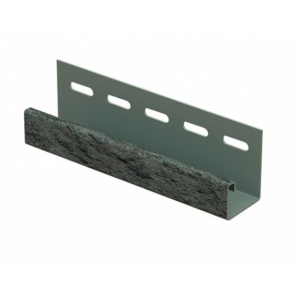 J-планка Ю-Пласт Стоун Хаус Камень, Изумрудный купить в Анапе