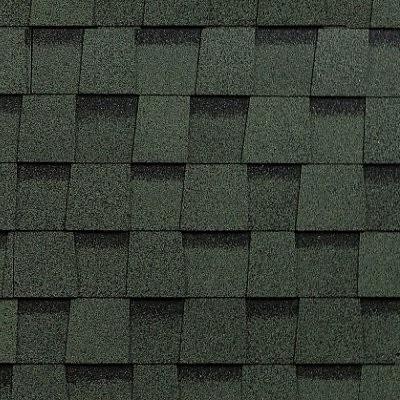 Двухслойная ламинированная черепица Shinglas, Фазенда, Цвет: Зелёный купить в Анапе