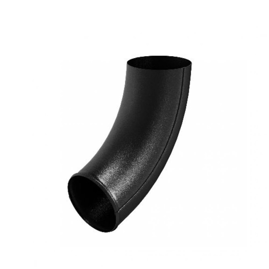 Сливное колено Aquasystem, RAL 9005 Черное 125/90 купить в Анапе