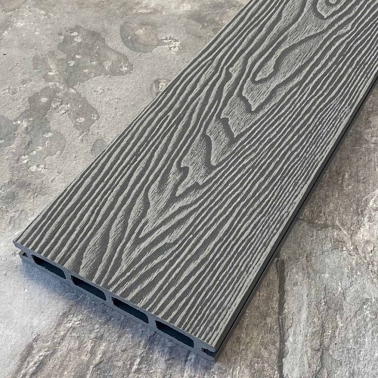 Террасная доска ДПК EasyDecking, Wood-X, Серый купить в Анапе
