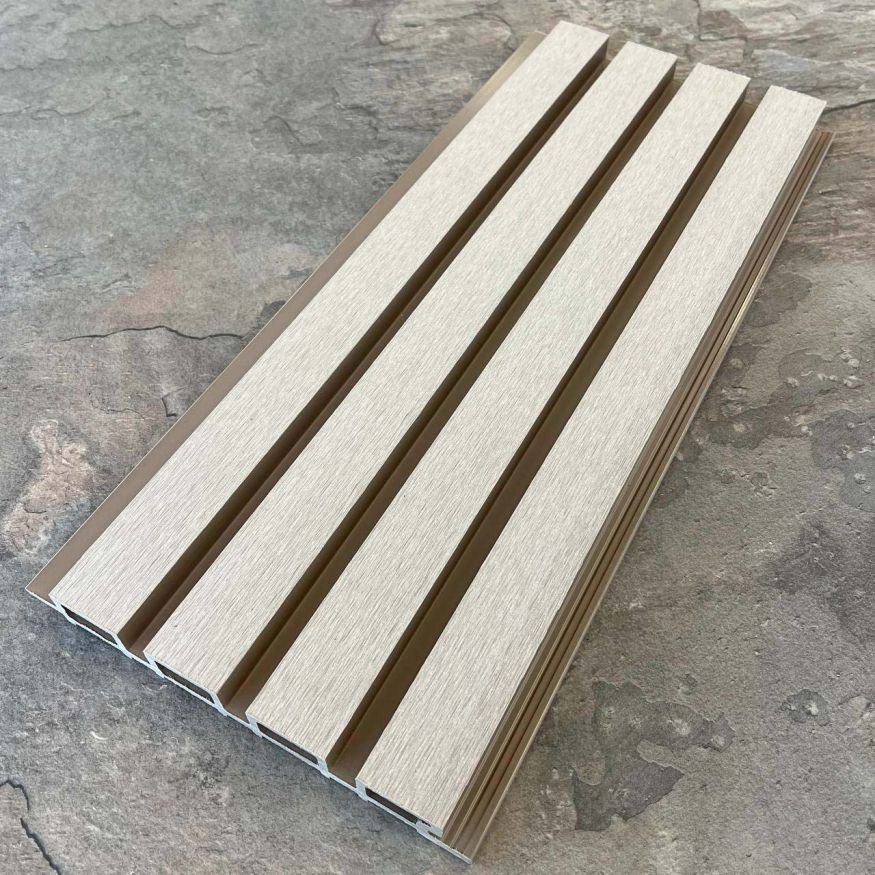 Фасадная реечная панель EasyDecking, Wood-X, Бежевый купить в Анапе