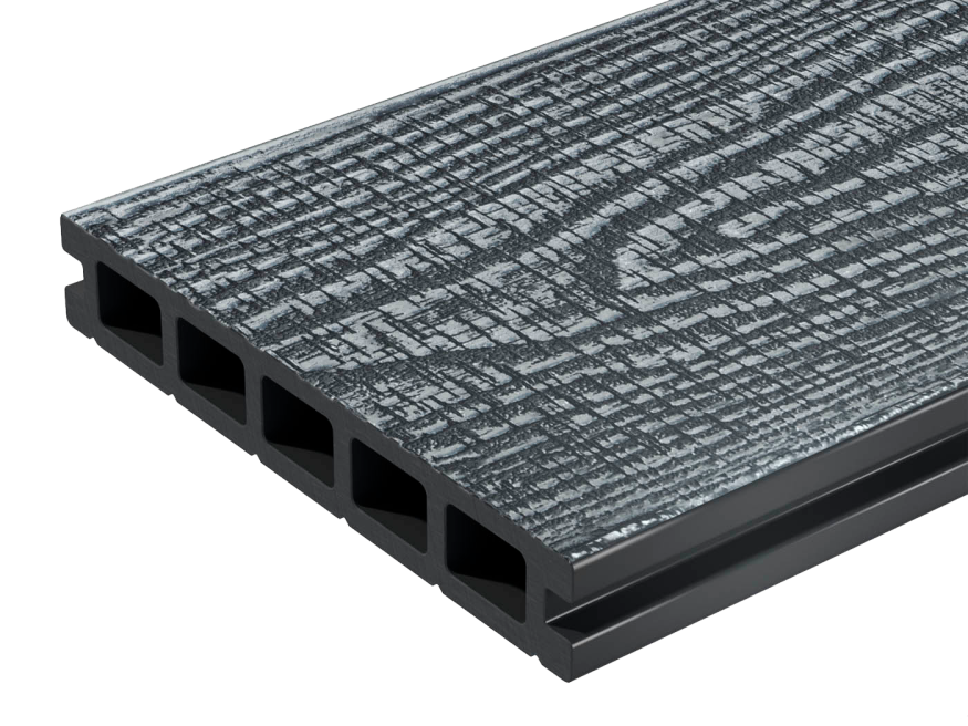 Террасная доска WOODVEX Expert Antique цвет Stone Gray купить в Анапе