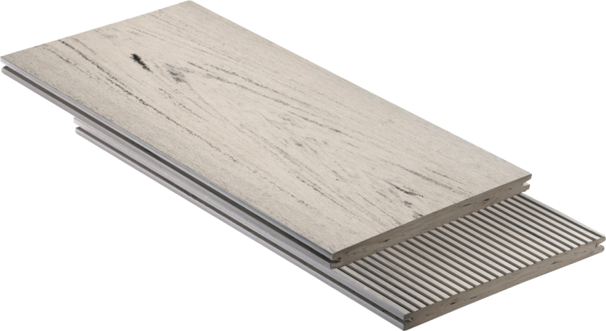 Террасная доска Bruggan Multicolor 160мм Белый дым купить в Анапе