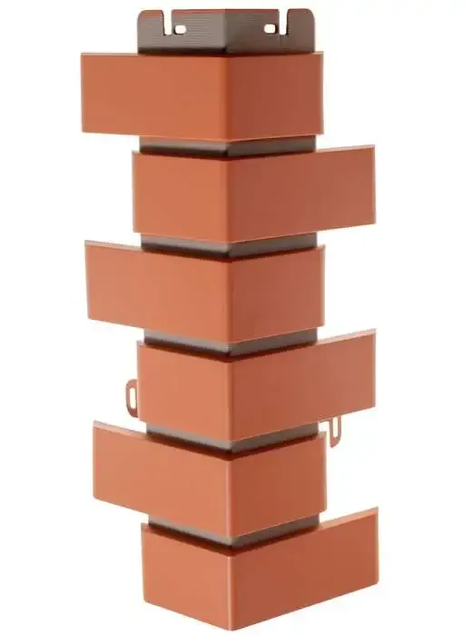 Наружный угол Альта-Профиль, Клинкерный кирпич, Красный купить в Анапе