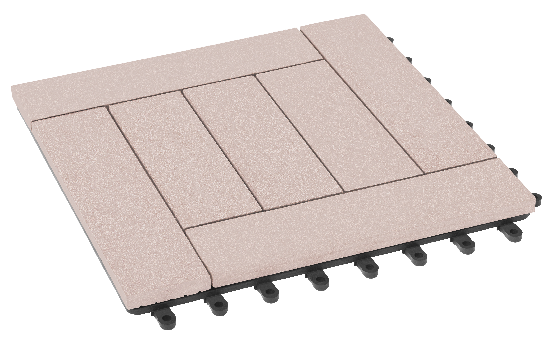 Модульный паркет ДПК GRINDERDECO Комфорт 6 Беленый дуб купить в Анапе