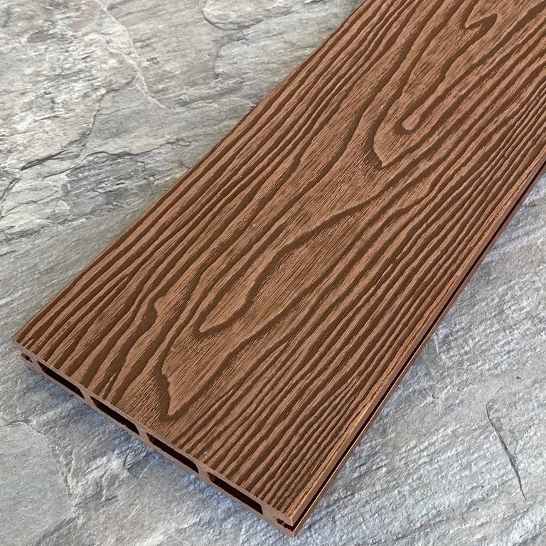 Террасная доска ДПК EasyDecking, Wood-X, Коричневый купить в Анапе