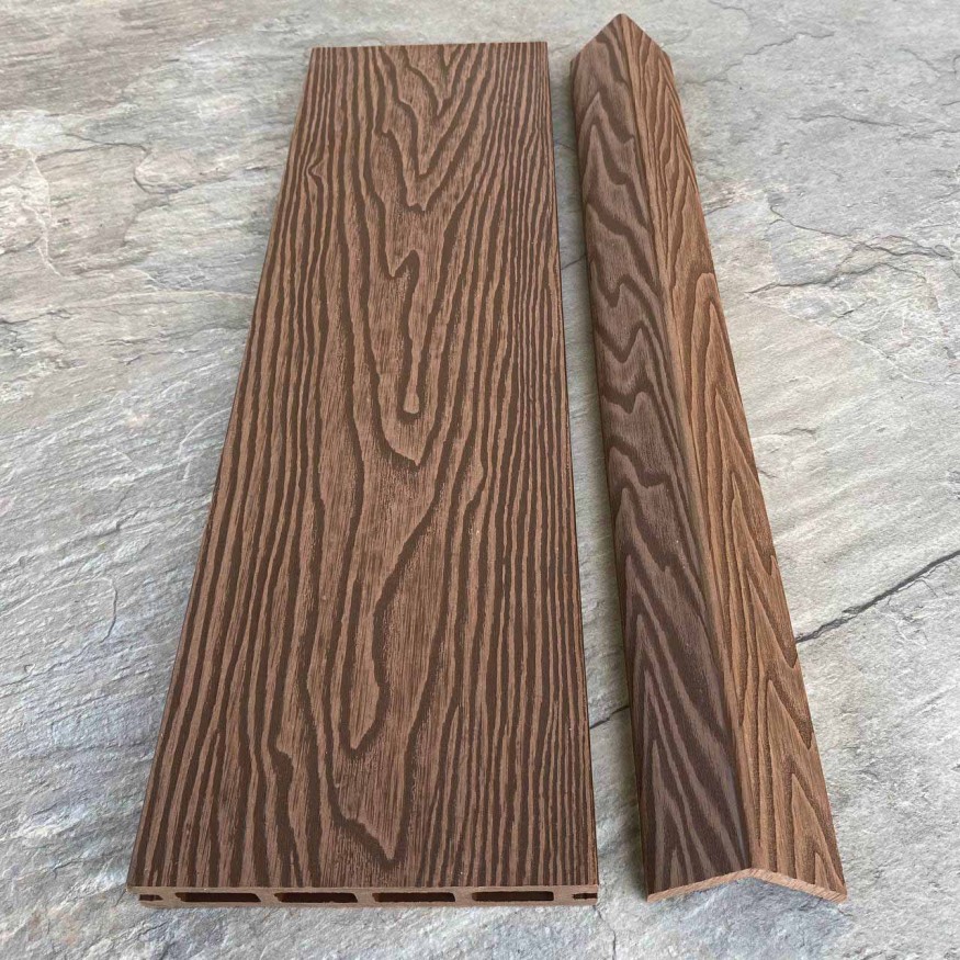 Террасная доска ДПК EasyDecking, Wood-X, Коричневый купить в Анапе