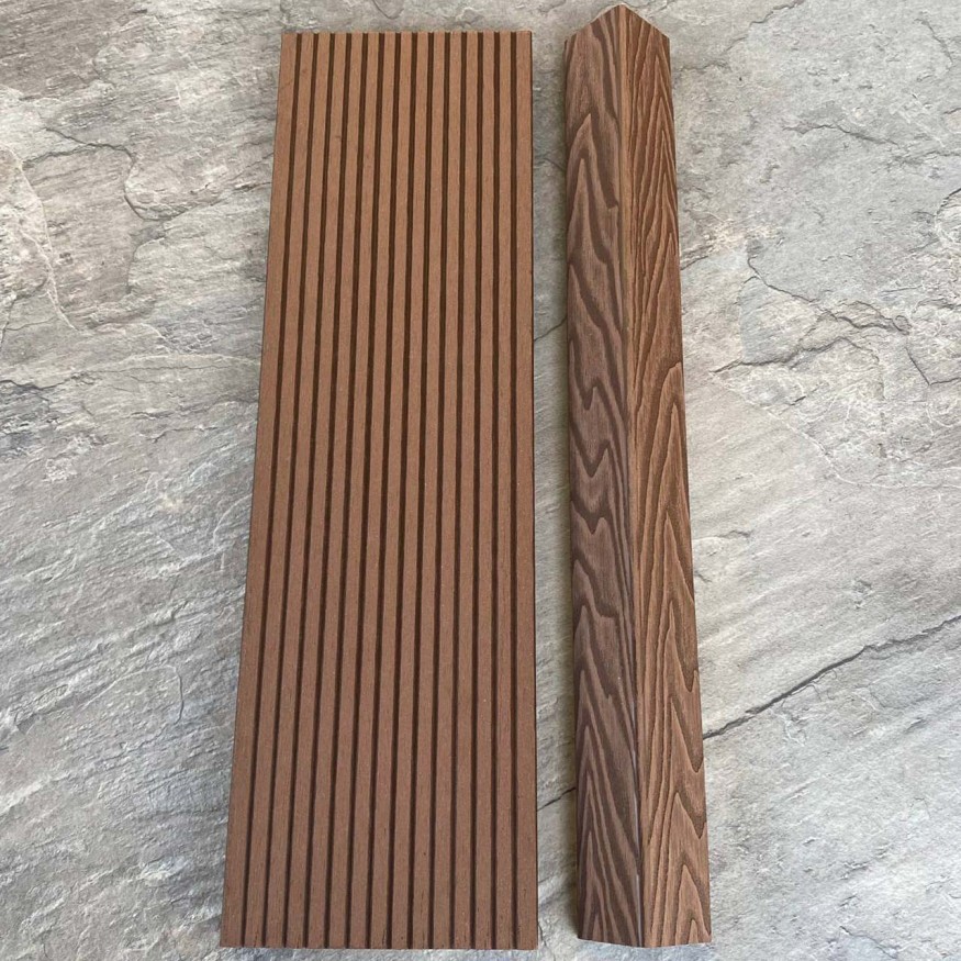 Террасная доска ДПК EasyDecking, Wood-X, Коричневый купить в Анапе