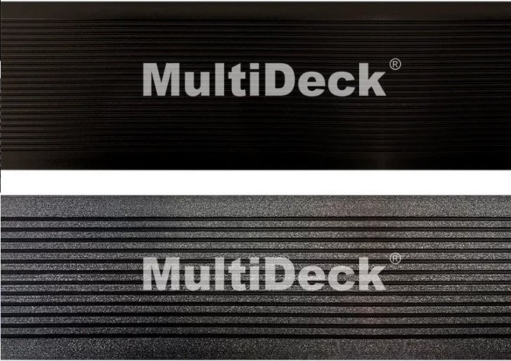 Террасная доска из ДПК MultiDeck Черный бархатный оттенок купить в Анапе