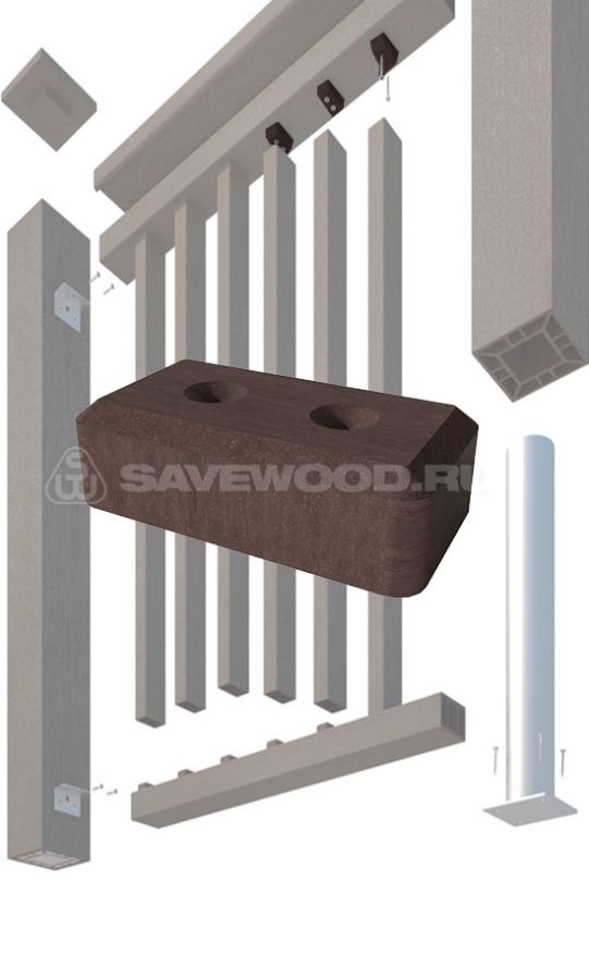 Крепление балясины Savewood купить в Анапе