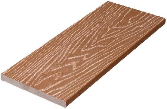 Полнотелая заборная доска ДПК NanoWood цвета Орех купить в Анапе