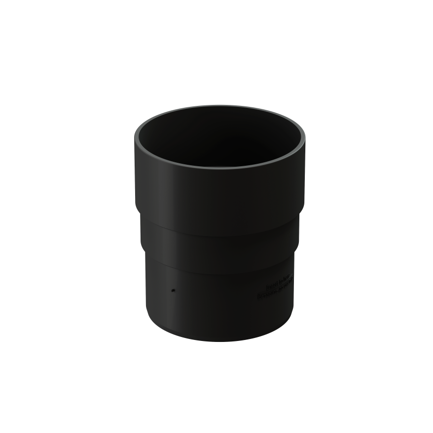 Соединительная муфта для водостока Docke Premium, Карбон купить в Анапе