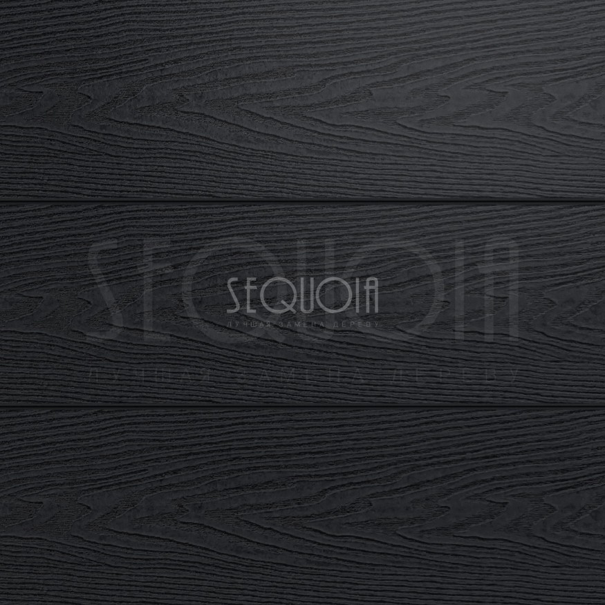 Доска террасная ДПК 3D SEQUOIA Evolution WOOD BLACK купить в Анапе