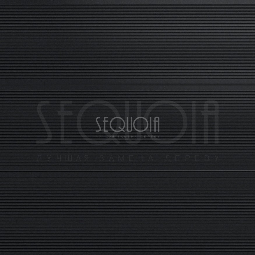 Доска террасная ДПК 3D SEQUOIA Evolution WOOD BLACK купить в Анапе
