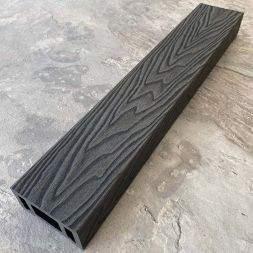 Перила для ограждений из ДПК EasyDecking, Wood-X, Черное дерево