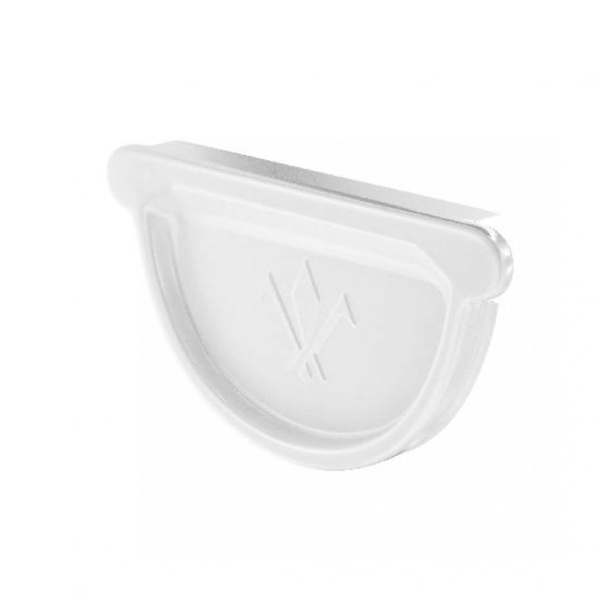 Универсальная заглушка с резиновым уплотнителем Aquasystem RR 20, белая, 125/90 купить в Анапе