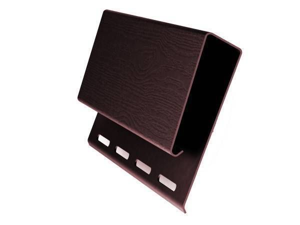 Наличник J-профиль широкий Grand Line Тёмный дуб купить в Анапе