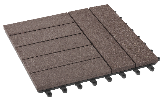 Модульный паркет ДПК GRINDERDECO Комфорт 4 в цвете Венге купить в Анапе