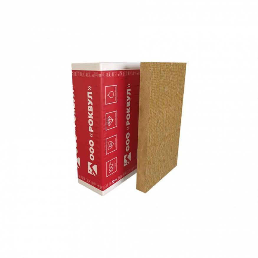 Утеплитель Rockwool РУФ БАТТС Н Оптима 100х600х1000/3шт/1.8м2/0.18м3 (32упак/палл) Rockwool купить в Анапе