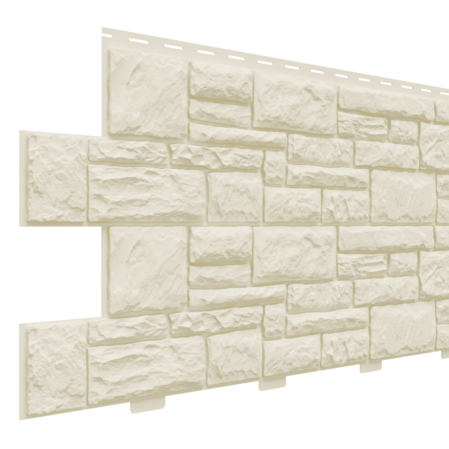 Фасадная панель Доломит, Крымский берег, Слоновая кость купить в Анапе