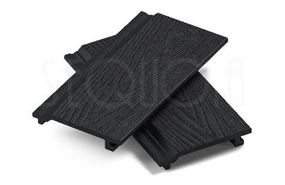 Доска фасадная ДПК 3D SEQUOIA Evolution WOOD BLACK  купить в Анапе