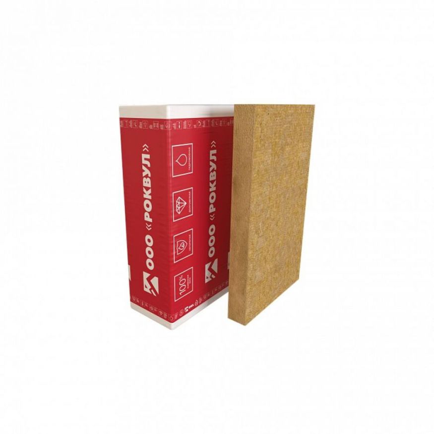 Утеплитель Rockwool ФАСАД БАТТС Д Оптима 150х600х1200/2шт/1.44м2/0.216м3 (32упак/палл) Rockwool купить в Анапе