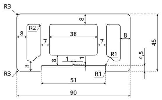 Поручень Polivan SINGARAJA с 3D текстурой дерева, темно-коричневый цвет. купить в Анапе