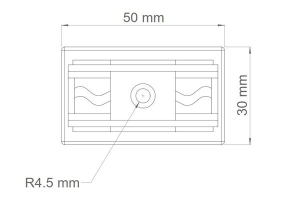 Кляммер для террасной доски пластиковый Savewood купить в Анапе