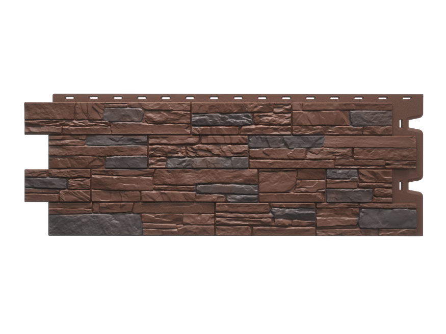 Фасадная панель Docke Stein Темный орех купить в Анапе
