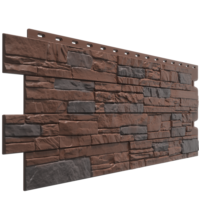 Фасадная панель Docke Stein Темный орех купить в Анапе