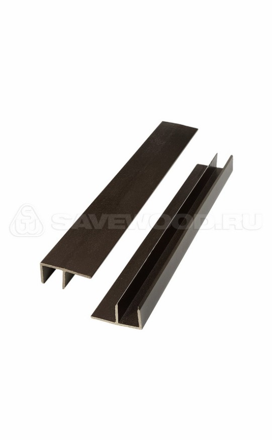 F-профиль ДПК Savewood, Темно-коричневый купить в Анапе